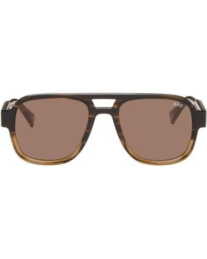 A.P.C. 'Les Navigator' Sunglasses - Black