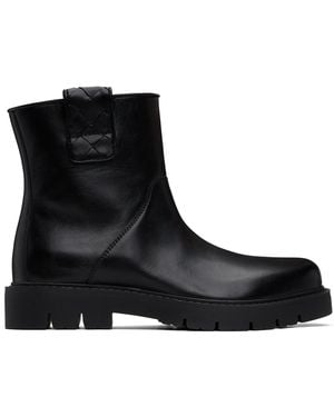 Bottega Veneta Haddock Ankle Boots - Black