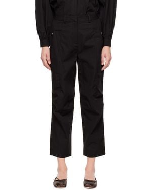 Co. Patch Pocket Trousers - Black