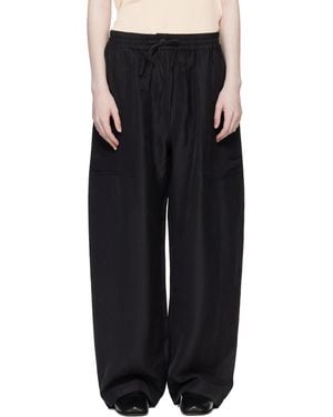 Studio Nicholson Capel Twill Trousers - Black