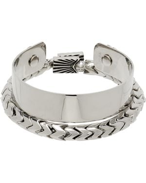Toga Metal Bangle Bracelets Set - Metallic