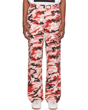 Still Kelly Jean Rose À Motif Camouflage - Rouge