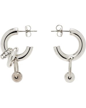 Justine Clenquet Isa Earrings - Black