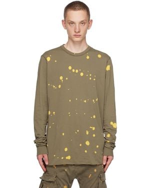 Boris Bidjan Saberi 11 Green Ls1b Long Sleeve T-shirt - Multicolor