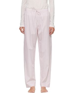 Tekla Fine Twill Pajama Pants - Pink