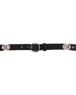 Isabel Marant Depson Leather Belt - Black