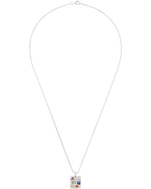 Bleue Burnham Cottage Rose Garden Pendant Necklace - Metallic