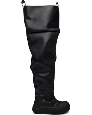 Yume Yume High Fisherman Tall Boots - Black