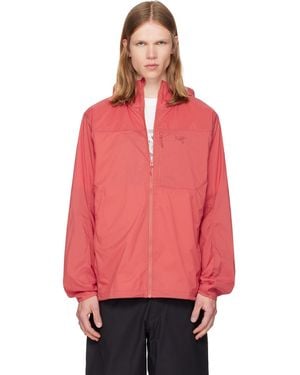 Arc'teryx Blouson Squamish Rouge À Capuche