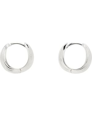 Sophie Buhai Reversible Hinged Hoop Earrings - Metallic