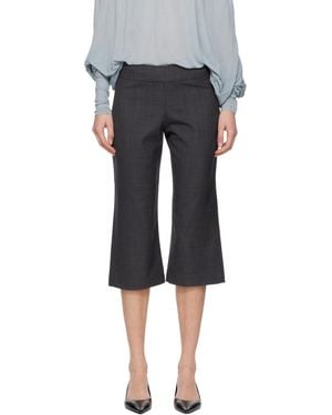 Belle Anna Miller Capri Trousers - Black