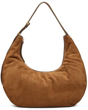 Rag & Bone Hudson Large Suede Bag - Brown