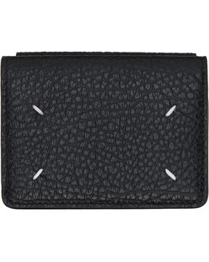 Maison Margiela Four Stitches Pocket Wallet - Black