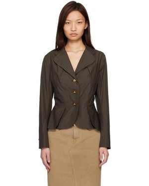 Vivienne Westwood Khaki Bettina Blazer - Black