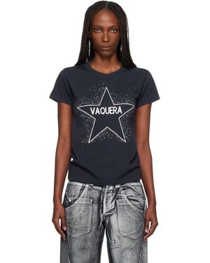 VAQUERA Star T-Shirt - Black