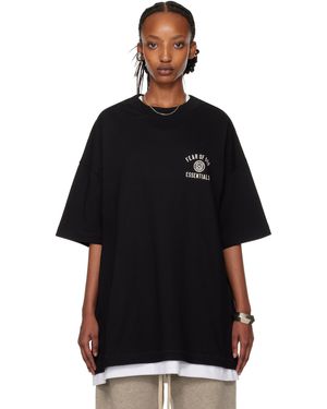 Fear Of God ブラック ジャージ クルーネックTシャツ