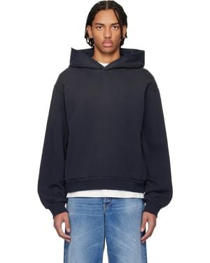 Acne Studios Logo Hoodie - Blue