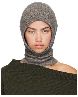 Maison Margiela Wool Cotton Balaclava - Green