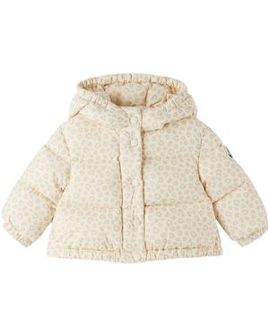 Moncler ベビー｜ベージュ Tessa ダウンジャケット - ナチュラル