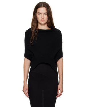 Rick Owens Concordians Sl Shroud Jumper - Black