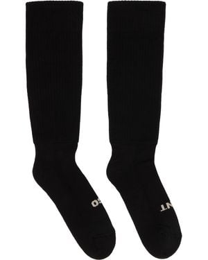Rick Owens Hollywood 'So Cunt' Socks - Black