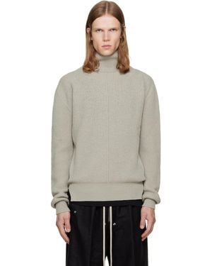 Rick Owens Tower Turtleneck - Grey