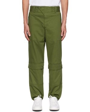 Moschino Flap Pocket Trousers - Green