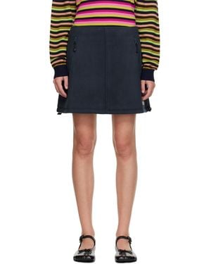 Sandy Liang Polar Miniskirt - Black
