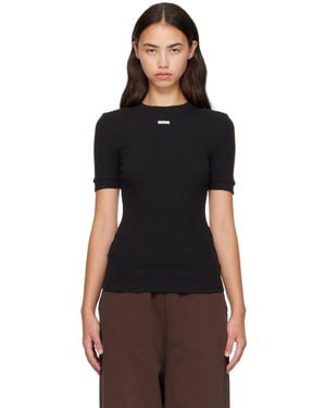 Entire studios Lounge T-Shirt - Black