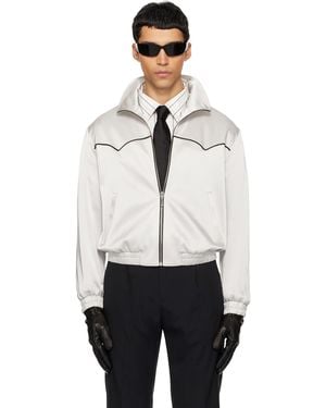 Ernest W. Baker Western Track Jacket - Black