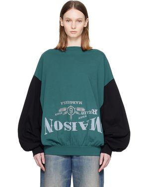 MM6 by Maison Margiela Upside Down Top - Green