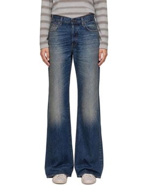 Acne Studios Jean Droit 2009F Bleu