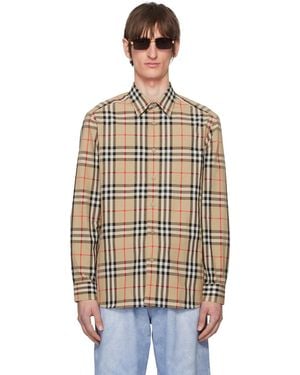 Burberry チェック シャツ - マルチカラー