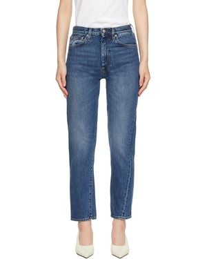 TOTEME Twisted Seam Jeans - Blue