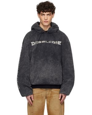 DIESEL S-Fishy Hoodie - Black