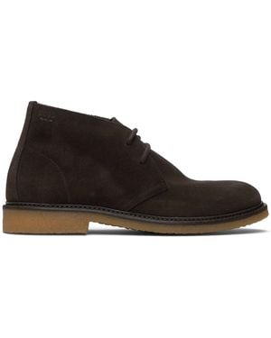 BOSS Suede Desert Boots - Black