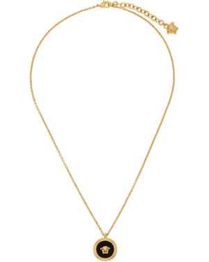 Versace Collier À Logos Medusa - Métallisé