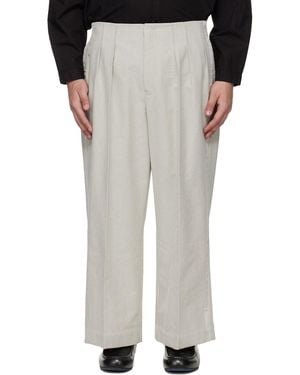 Toogood Off- 'The Magician' Trousers - Black