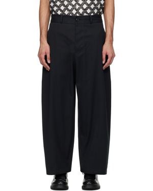 SAGE NATION Welt Trousers - Black