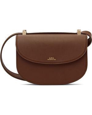 A.P.C. Mini Sac Genève Brun - Marron