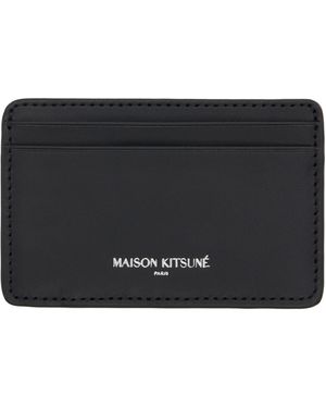 Maison Kitsuné Paris' Card Holder - Black