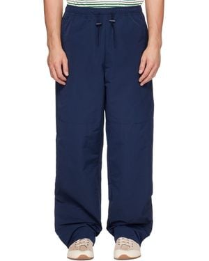 Lacoste Archive Edition Water-Repellent Pants - Blue