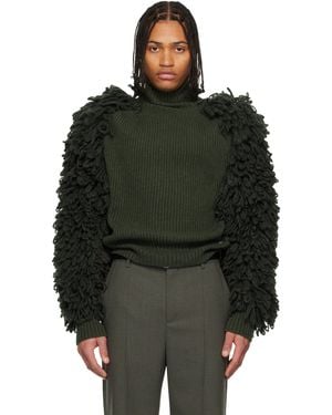 Jean Paul Gaultier 'The Loop-Stitch' Turtleneck - Black