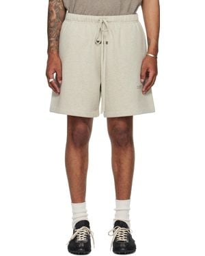 Fear Of God Soccer Fleece Shorts - Natural