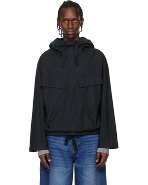 Studio Nicholson Aaron Levine Edition Kirby Popover Jacket - Black
