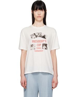 Bode 'President's Cup' T-Shirt - Black