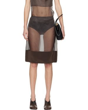 Calvin Klein Mabel Midi Skirt - Black