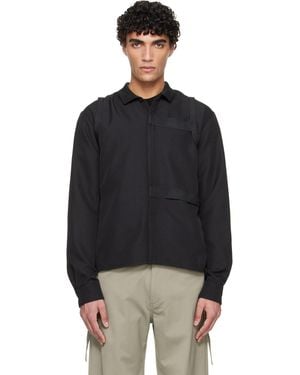 HELIOT EMIL Sinew Shirt - Black