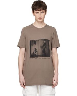 Rick Owens Temple Level T-Shirt - Multicolour