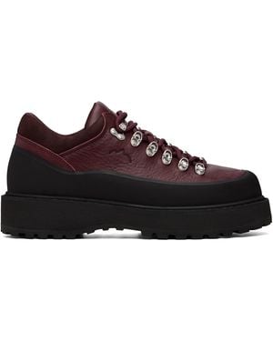 Diemme Burgundy Cornaro Due Gomma Boots - Brown